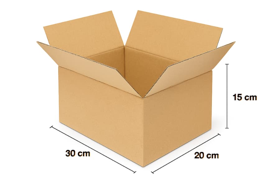 Ảnh: Hộp carton size 30x20x15